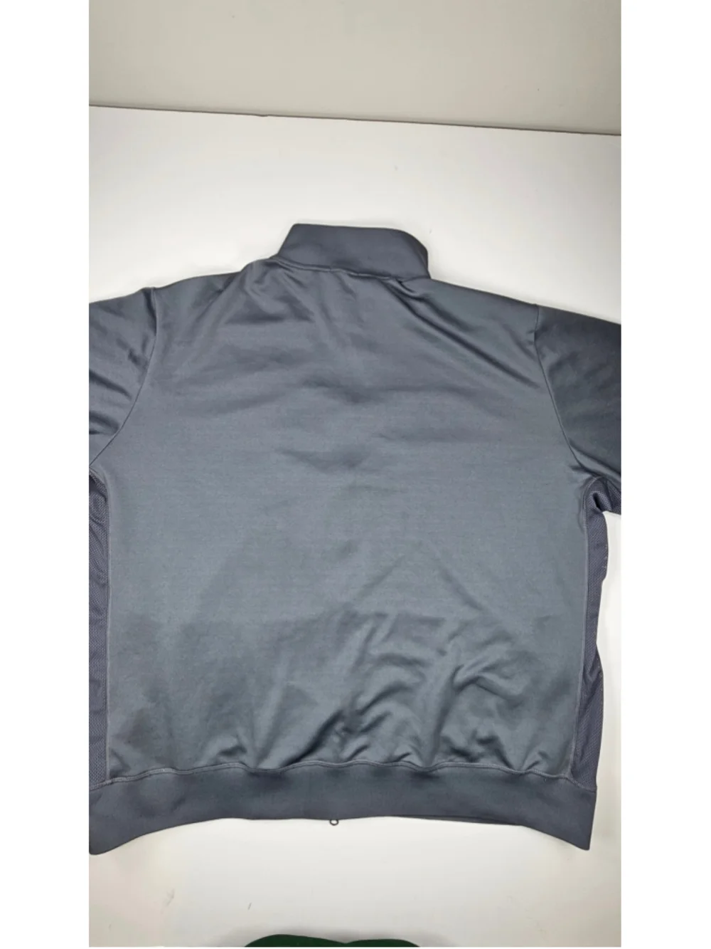Nike Dri-FIT Track Jacket Men’s 3XL Gray Blue Full Zip Mesh Panel Swoosh